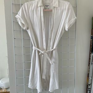 Linen Shirt Dress